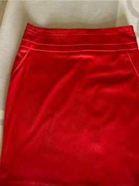 Forever 21 Red Pencil Skirt - Sleek High-Rise Cut